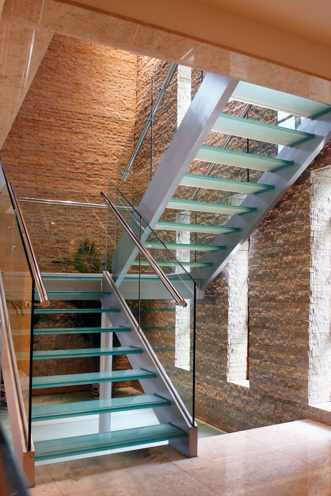 commercial glass railings