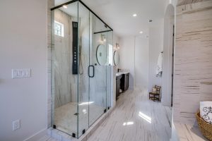 types of glass for shower doors